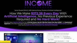 Income Accelerator Review [upl. by Lartnom115]