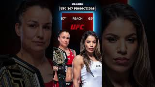 UFC 307  Raquel Pennington vs Julianna Pena  UFC Predictions  Fight Breakdown ufcpredictions [upl. by Perloff551]