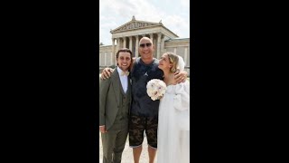 Vin Diesel crashes newlyweds wedding photos [upl. by Zigmund868]