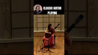 Ana Vidovic plays Asturias by Isaac Albéniz on a Jim Redgate classical guitar  TEACHER PAUL REACTS [upl. by Eetsim]