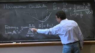 Lecture 8 Quantum Harmonic Oscillator [upl. by Raddatz]