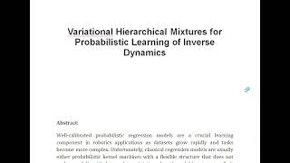 Variational Inference Over Graph Knowledge Representation for Deep Process Data Analytics [upl. by Anawot]