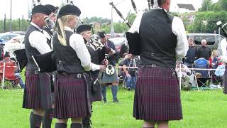 Grade 2 Clogher and District Pipe Band  Enniskillen 2024 [upl. by Harms76]