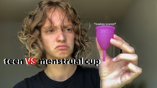 i tried a menstrual cupheres how it went lunette menstrual cup review [upl. by Tommy]