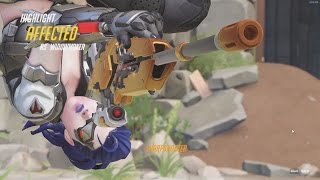 Widowmaker NEW Talon Skin 720 DEGREE Jumpshot and more  UPRISING EVENT [upl. by Darrow]