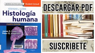 Histología Humana de Stevens y Lowe 4ta Ed DESCARGA GRATIS PDF [upl. by Jennee]