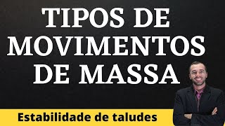 Conhece esses movimentos de massa GEOTECNIA ESTABILIDADE DE TALUDES [upl. by Htez887]