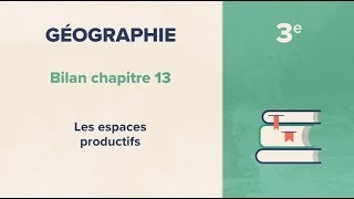 Les espaces productifs Géographie 3e [upl. by Margery]