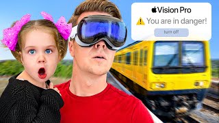 Surviving With Daughter in Apple Vision Pro [upl. by Saturday808]