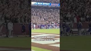 Mo Bamba chant at Kyle Field 🍿 lsufootball texasaggies [upl. by Anirtak]