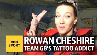 Winter Olympics Rowan Cheshire is Team GBs tattooaddicted halfpipe hopeful  BBC Sport [upl. by Ashien257]