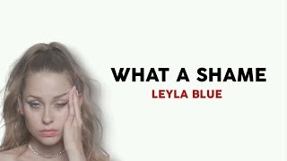 Leyla Blue  What a shame  Lirik Terjemahan Indonesia [upl. by Orran]