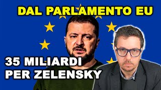 L’EUROPA APPROVA 35 MILIARDI PER KIEV mentre il PIL CROLLA allo zerovirgola [upl. by Divan]