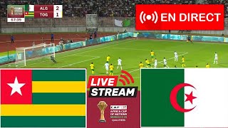 Togo contre Algérie EN DIRECT  Éliminatoires AFCON 2025  Match en direct aujourdhui [upl. by Publius]