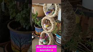 Best out of wasteBird nest making with empty tape rollshortscraftdiy [upl. by Karp]