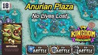 Kingdom Rush Vengeance  Anurian Plaza  Impossible   All Modes  Gameplay Walkthrough [upl. by Ierna]