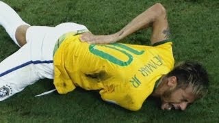 Brazil striker Neymar out of World Cup after back injury [upl. by Tai]