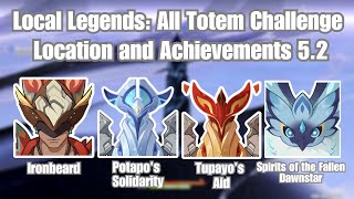 All Nights Trials  Totem Challenge Local Legends Achievement and Location 52  Genshin Impact [upl. by Kunkle157]