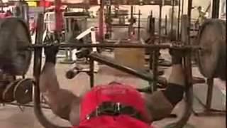 Ronnie Coleman Training Chest [upl. by Anaiq]