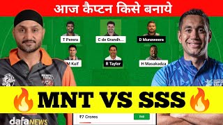 MNT VS SSS DREAM11  MNN VS SSS DREAM11 PREDICTION  LEGEND LEAGUE TODAY PREDICTION 9TH MATCH 2023 [upl. by Garmaise925]