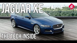 Jaguar XE Portfolio 25t  The Tech Inside  Digitin [upl. by Nahej]