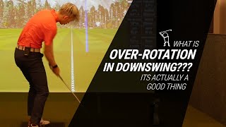 What is OverRotation in the Downswing  An Issue Created from a NonIssue [upl. by Crescentia]