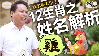 【雞】十二生肖之姓名解析｜姓名與人生｜全球風水易經姓名學大師張定瑋 [upl. by Romito31]