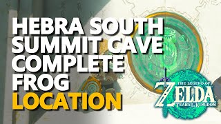 Hebra South Summit Cave Complete Frog Location Zelda Tears of the Kingdom [upl. by Tedd389]