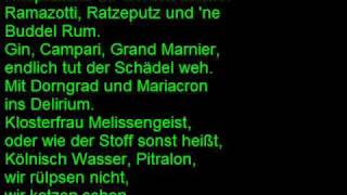 Otto Waalkes Wir haben Grund zum Feiern mit Lyrics [upl. by Aronoff]