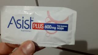 Asist Plus 600mg toz içeren saşe  Asist Plus sachet containing 600 mg powder [upl. by Handel]