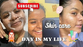 Day in my life🩷skin carefoods [upl. by Ahscrop]