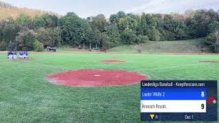 Landesliga Baseball  Kronach Royals vs Laufer Wölfe 2 [upl. by Emia]