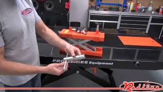 Pro Series Motorcycle ATV Lift Table by RedlineStandscom [upl. by Daberath]