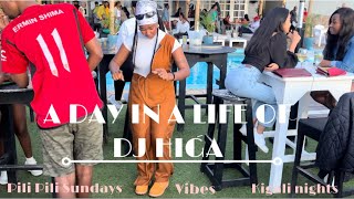 VLOG COME TO A DJ GIG WITH ME AT PILI PILI💕💃🏽 [upl. by Bhayani]