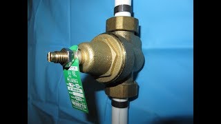 Water Pressure Regulator Replacement and Adjustment [upl. by Salbu]