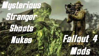 Mysterious Stranger With MIRV Launcher  Fallout 4 Mods [upl. by Marilyn]