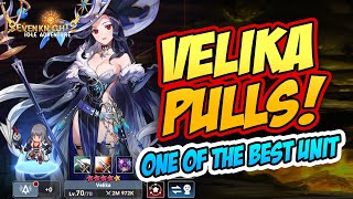 GET THIS ALL AROUND HIGH TIER HERO VELIKA  SEVEN KNGIHTS IDLE [upl. by Yrbua534]