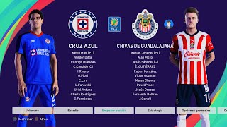 CRUZ AZUL VS CHIVAS JORNADA 10 LIGA MX CLAUSURA 2024 [upl. by Annaigroeg]