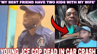 another police officer crash amp dead after hearing sad news⚰️goat thief caught on video😱 [upl. by Larena]