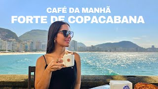 Conheça o Forte de Copacabana Café da Manhã Incrível na Confeitaria Colombo RIO DE JANEIRO [upl. by Vories]