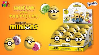 ¡NUEVOS HUEVITOS DE LOS MINIONS CON PASTILLITAS [upl. by Eiramnerual]