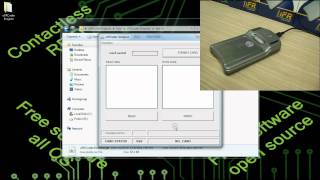 RFID Mifare and NFC Reader Writer Programing  Java uFRCoder Simplest software review Windows [upl. by Yusem]