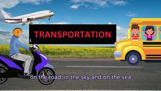 Song For Kids Transportation Song [upl. by Ranzini243]