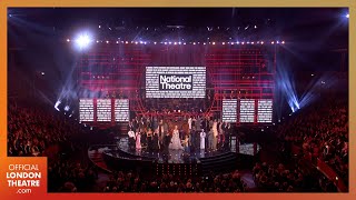 National Theatre 60th Anniversary performance with Joseph Fiennes opening  Olivier Awards 2024 [upl. by Alain]