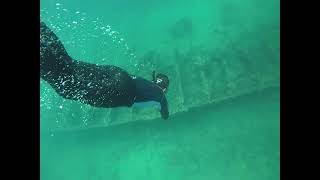 Malapascua island dive Wes  Japanese Shipwreck [upl. by Sergu719]