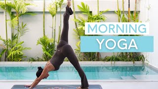 15 MIN MORNING YOGA FLOW  Wake Up amp Feel Energised [upl. by Otreblaug]