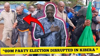 CH£OS Erupt in kibera during ODM party election [upl. by Allerym]