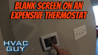 Blank Screen On a VisionPro 8000 Thermostat hvacguy hvaclife hvactrainingvideos [upl. by Eittah]