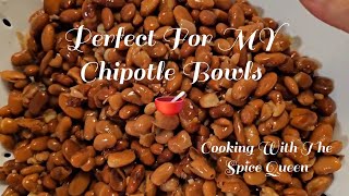 Mastering The Art Of Perfect Pinto Beans For Your Homemade Chipotle Bowl [upl. by Schiro]