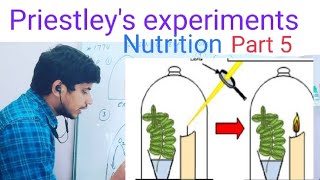 Priestleys experiments  How priestley lightened the candle from outside [upl. by Ecyaj]